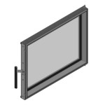 Dveře topeniště KV B 2G 66. 50. 01 (B) 